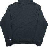 CHAMPION Mens Black Hoodie M