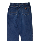 DICKIES Mens Jeans Blue Regular Straight W38 L30