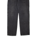 DICKIES Womens Jeans Black Regular Straight W34 L34