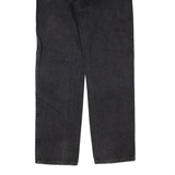 DICKIES Womens Jeans Black Regular Straight W34 L34