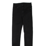 ALL SAINTS Womens Jeans Black Regular Skinny W24 L30