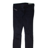 DIESEL Womens Jeans Black Regular Jegging W29 L34