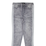 DIESEL Womens Jeans Grey Regular Skinny W26 L27