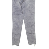 DIESEL Womens Jeans Grey Regular Skinny W26 L27