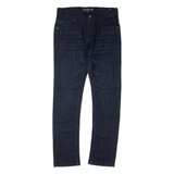 TOMMY HILFIGER Womens Jeans Blue Slim Straight W28 L29