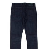 TOMMY HILFIGER Womens Jeans Blue Slim Straight W28 L29