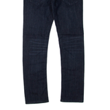 TOMMY HILFIGER Womens Jeans Blue Slim Straight W28 L29