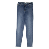 GUESS Womens Jeans Blue Regular Skinny Stone Wash W26 L29