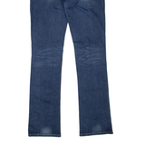 GUESS Womens Jeans Blue Regular Bootcut Stone Wash W32 L34