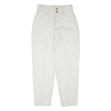 REISS Womens Jeans White Loose Tapered W26 L29