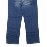 LEE Womens Jeans Blue Regular Straight Stone Wash W28 L25