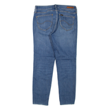 LEE Womens Jeans Blue Regular Skinny W28 L26