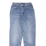 LEVI'S 550 Womens Jeans Blue Regular Mom 90s Stone Wash W28 L32