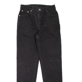 LEVI'S 550 Womens Jeans Black Regular Mom W25 L30