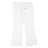 LEVI'S Sta-Prest Womens Jeans White Regular Bootcut 90s W38 L32