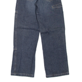 DICKIES Workwear Style Girls Jeans Blue Regular Straight Stone Wash W24 L25