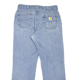 CARHARTT Workwear Womens Jeans Blue Regular Straight Stone Wash W32 L30