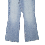 TOMMY JEANS Womens Jeans Blue Relaxed Bootcut Stone Wash W34 L32