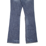 GUESS Premium Daredevil Womens Jeans Blue Regular Bootcut Stone Wash W29 L34
