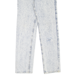 LEE Womens Jeans Blue Slim Tapered 90s Acid Wash W30 L34