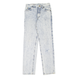 LEE Womens Jeans Blue Slim Tapered 90s Acid Wash W30 L34