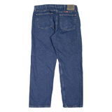WRANGLER Mens Jeans Blue Relaxed Straight W36 L30