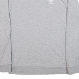 ADIDAS Mens Sweatshirt Grey S