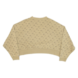 NIKE Cropped Womens Sweatshirt Beige M