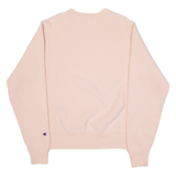 CHAMPION REVERSE WEAVE Womens Sweatshirt Pink XS