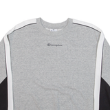 CHAMPION Womens Sweatshirt Grey S