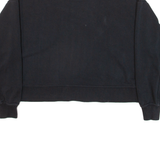 NIKE Cropped Womens Sweatshirt Black S