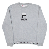 FILA Mens Sweatshirt Grey S