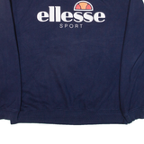 ELLESSE Womens Sweatshirt Blue UK 14
