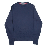 TOMMY HILFIGER Mens Sweatshirt Blue S