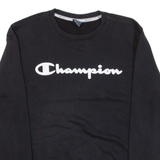 CHAMPION Mens Sweatshirt Black M
