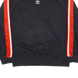 ADIDAS Womens Sweatshirt Black UK 12
