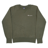 CHAMPION Mens Sweatshirt Green XS