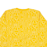 CHAMPION Womens Sweatshirt Orange XS