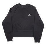 ADIDAS Womens Sweatshirt Black XS