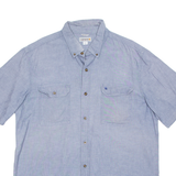 CARHARTT Relaxed Fit Mens Worker Shirt Blue XL