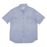 CARHARTT Relaxed Fit Mens Worker Shirt Blue XL