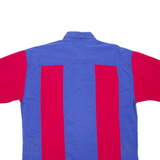 APPAREL WORKSHOP Mens Denim Shirt Pink Striped L