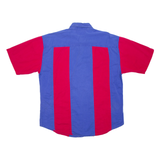 APPAREL WORKSHOP Mens Denim Shirt Pink Striped L