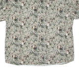 REDHEAD Mens Shirt Grey Crazy Pattern 2XL