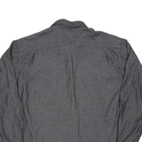 WRANGLER Mens Worker Shirt Grey Long Sleeve 2XL