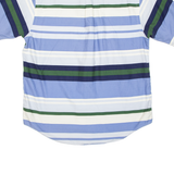 NAUTICA Mens Shirt Blue Striped L