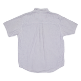 CHAPS RALPH LAUREN Mens Shirt Purple Striped Long Sleeve XL