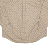 NATURAL ISSUE Mens Shirt Beige Spotted Long Sleeve XL