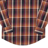WRANGLER Mens Shirt Red Check Long Sleeve L