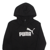 PUMA Mens Black Hoodie Full Zip S
